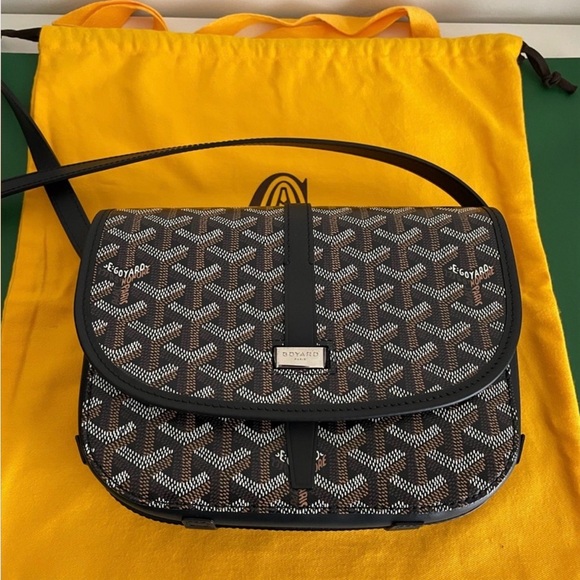 Black and White Crossbody Bag - Picture 5 of 16